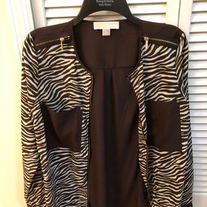 Michael Kors sheer jacket